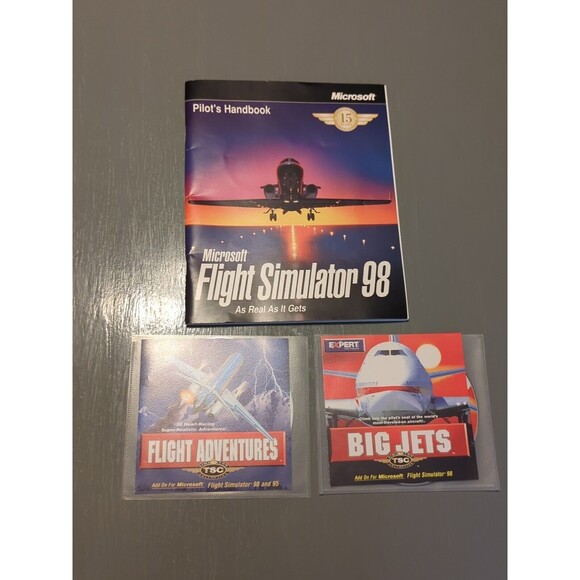 Flight Adventures Big Jets TSC Flight Simulator Add On Microsoft Pilots Handbook - Picture 2 of 12